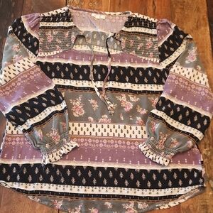 Women's Large Maurices peasant top